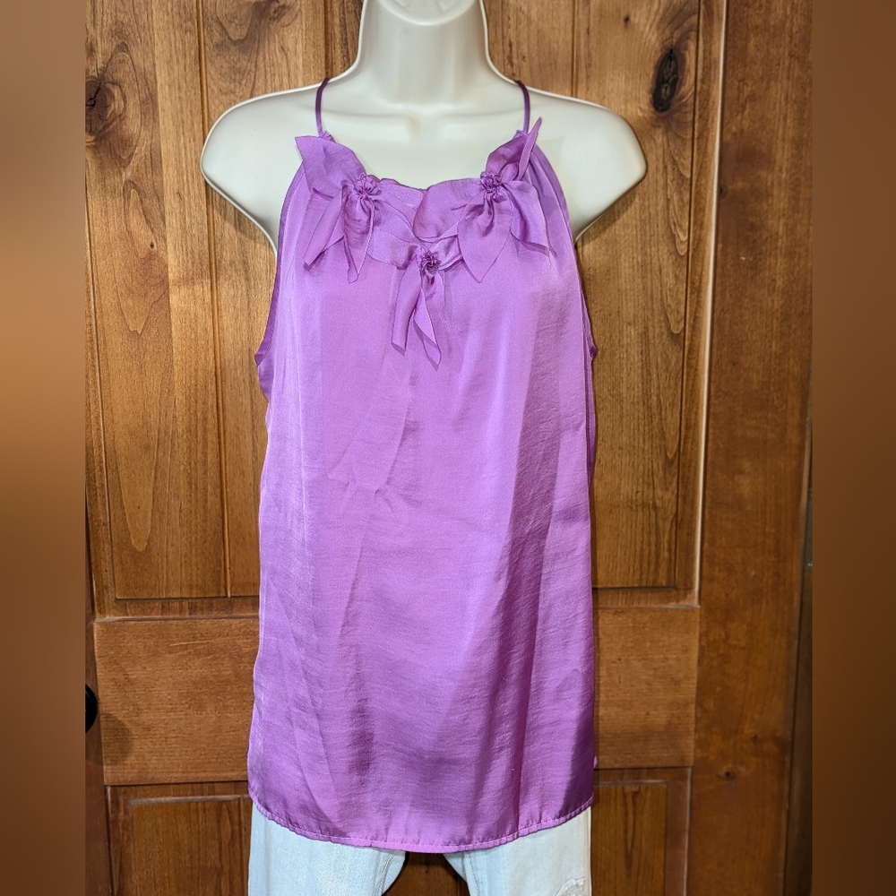 Violet & Claire‎ Lavender Bow Accent Camisole